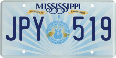 MS license plate JPY519
