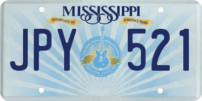 MS license plate JPY521