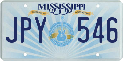 MS license plate JPY546