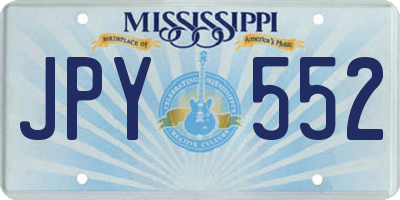 MS license plate JPY552