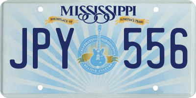 MS license plate JPY556