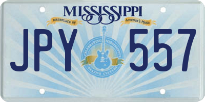 MS license plate JPY557