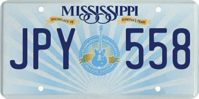 MS license plate JPY558