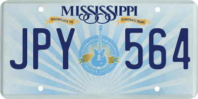 MS license plate JPY564