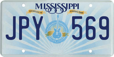 MS license plate JPY569