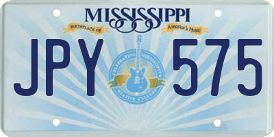 MS license plate JPY575