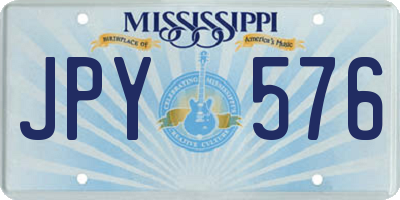 MS license plate JPY576