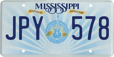MS license plate JPY578
