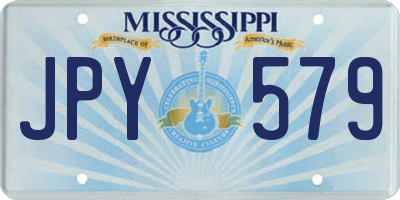 MS license plate JPY579
