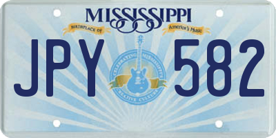 MS license plate JPY582