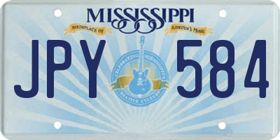 MS license plate JPY584