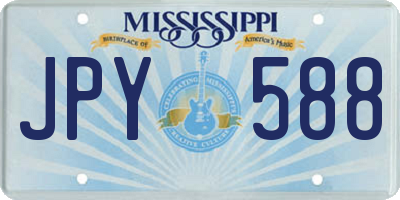 MS license plate JPY588