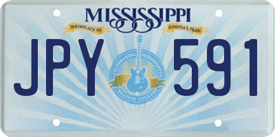 MS license plate JPY591