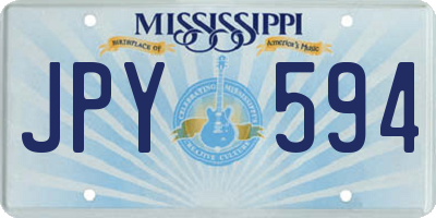 MS license plate JPY594