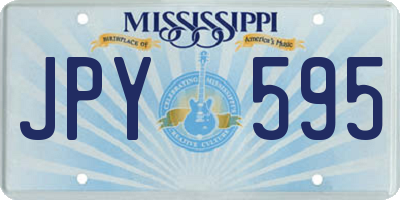 MS license plate JPY595