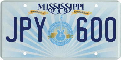 MS license plate JPY600