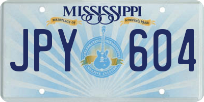 MS license plate JPY604