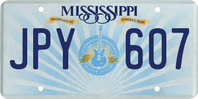 MS license plate JPY607