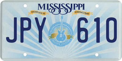 MS license plate JPY610