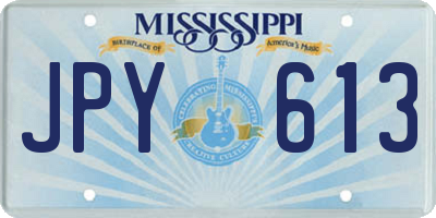 MS license plate JPY613
