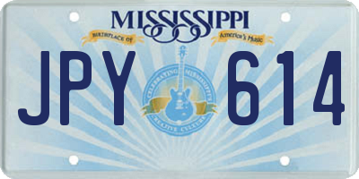 MS license plate JPY614