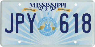 MS license plate JPY618