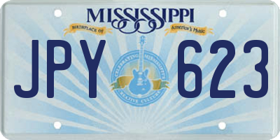 MS license plate JPY623
