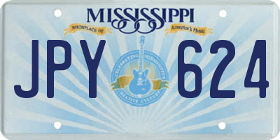 MS license plate JPY624