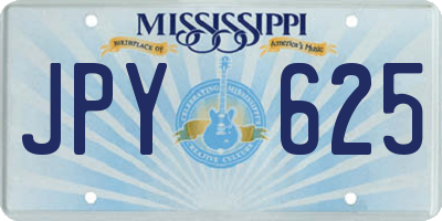 MS license plate JPY625
