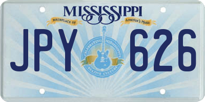 MS license plate JPY626