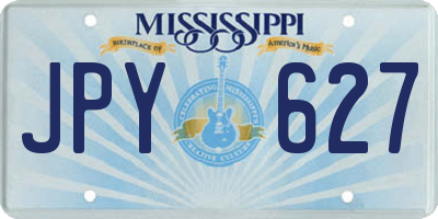 MS license plate JPY627