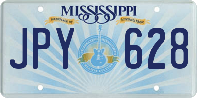 MS license plate JPY628