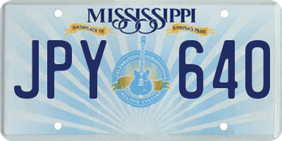 MS license plate JPY640