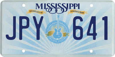 MS license plate JPY641
