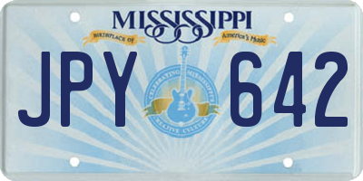 MS license plate JPY642
