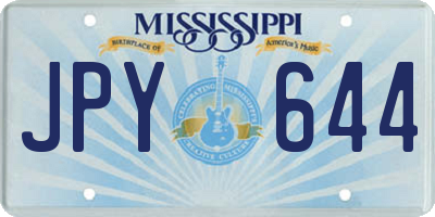 MS license plate JPY644