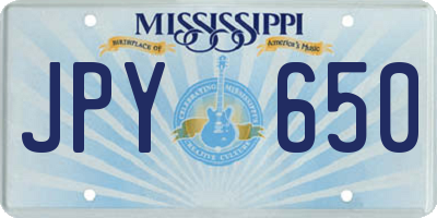 MS license plate JPY650