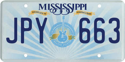 MS license plate JPY663