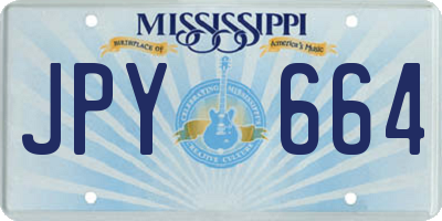 MS license plate JPY664