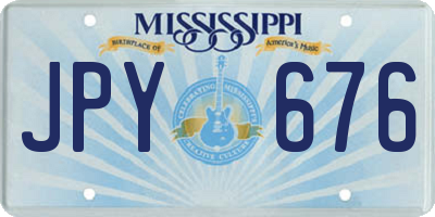 MS license plate JPY676