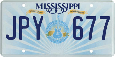 MS license plate JPY677