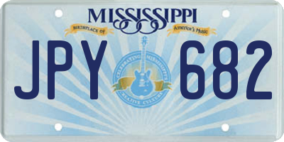 MS license plate JPY682