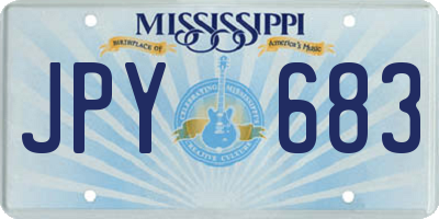MS license plate JPY683