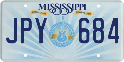 MS license plate JPY684