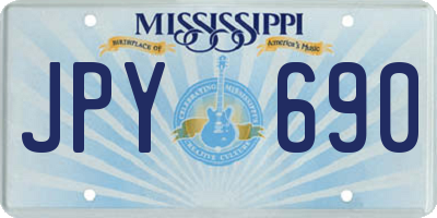 MS license plate JPY690