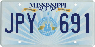 MS license plate JPY691