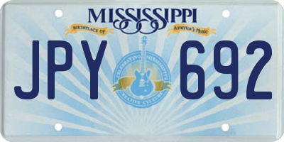 MS license plate JPY692