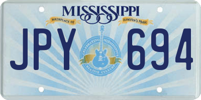 MS license plate JPY694