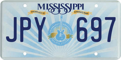 MS license plate JPY697