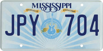 MS license plate JPY704